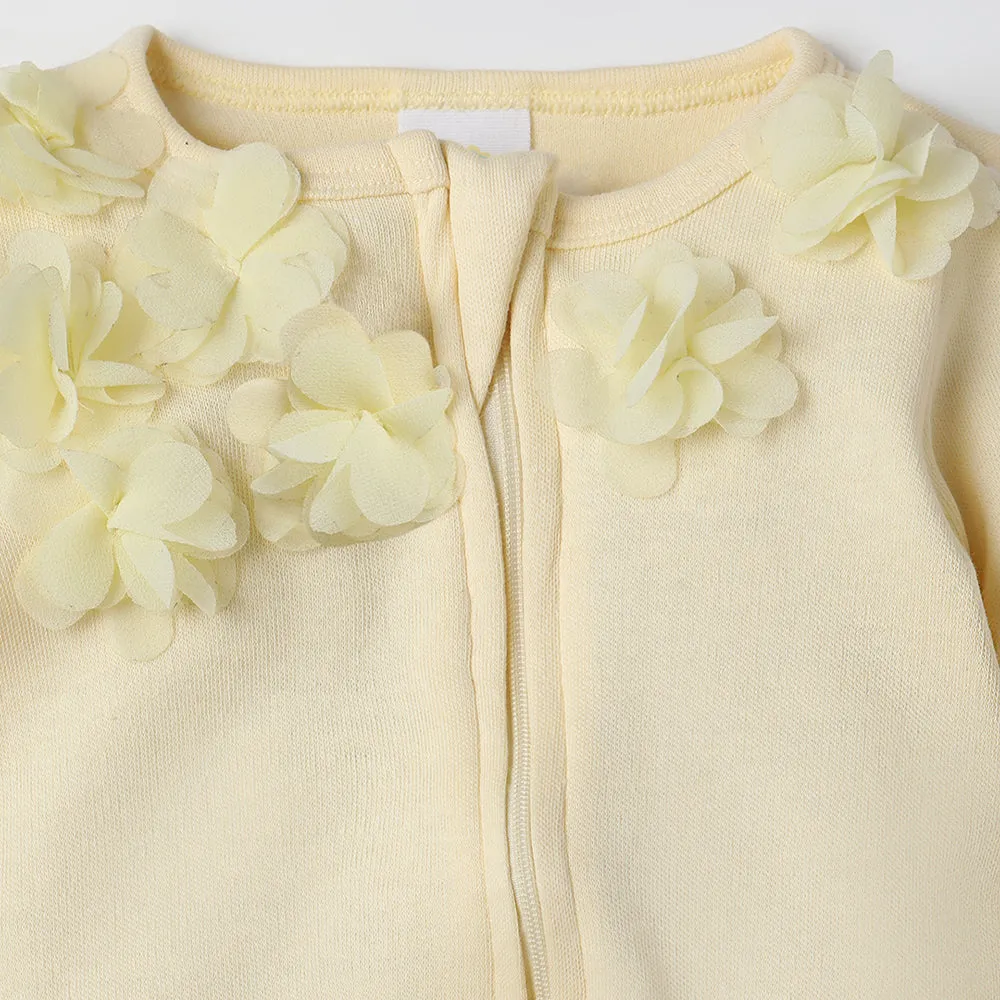 Fancy Fluff Born A Charmer Zip Up Sleepsuit