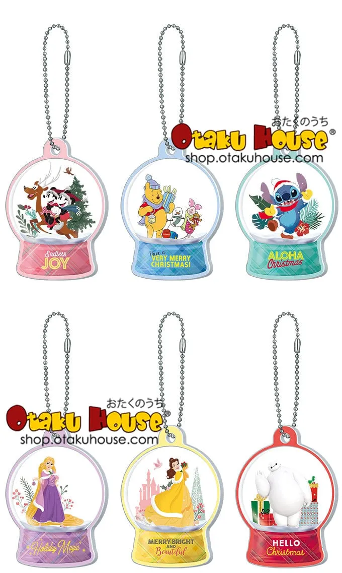 FREE GIFT - Disney Christmas Snow Globe Ornament Keychain <br>(Coupon: DISNEYSNOW)