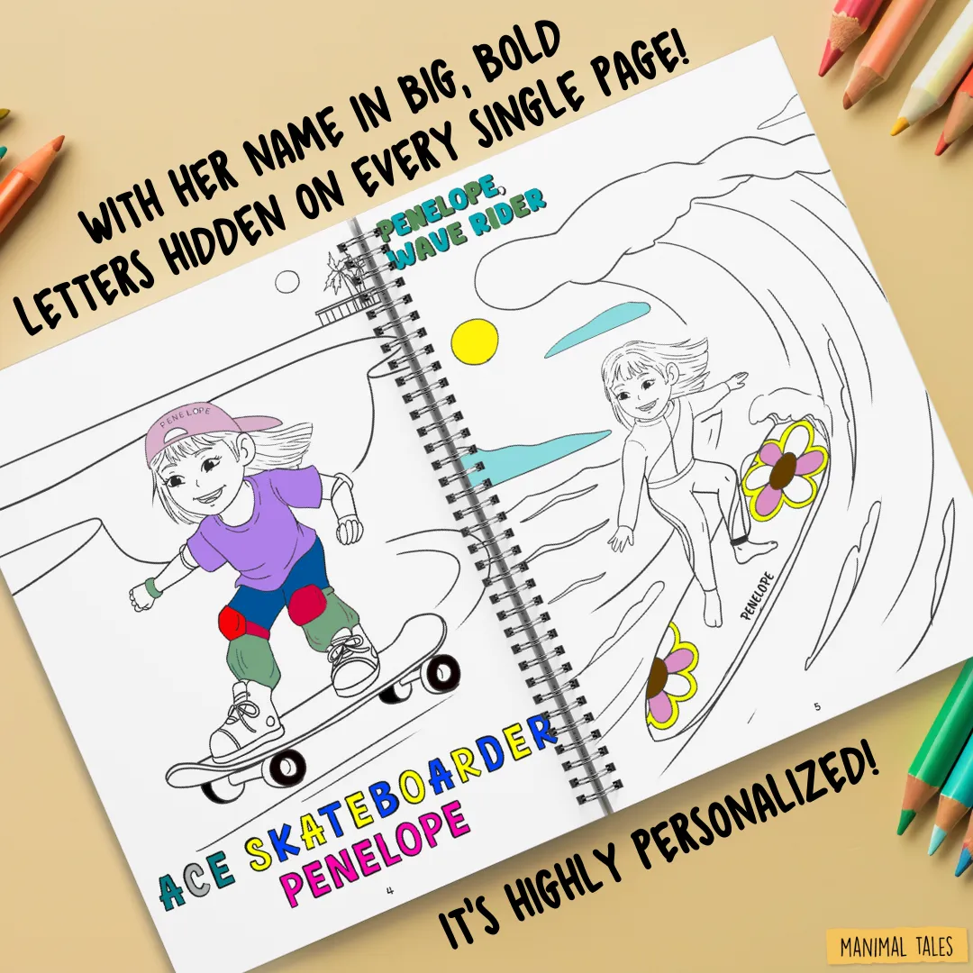 My Coloring Book, Just For Me!