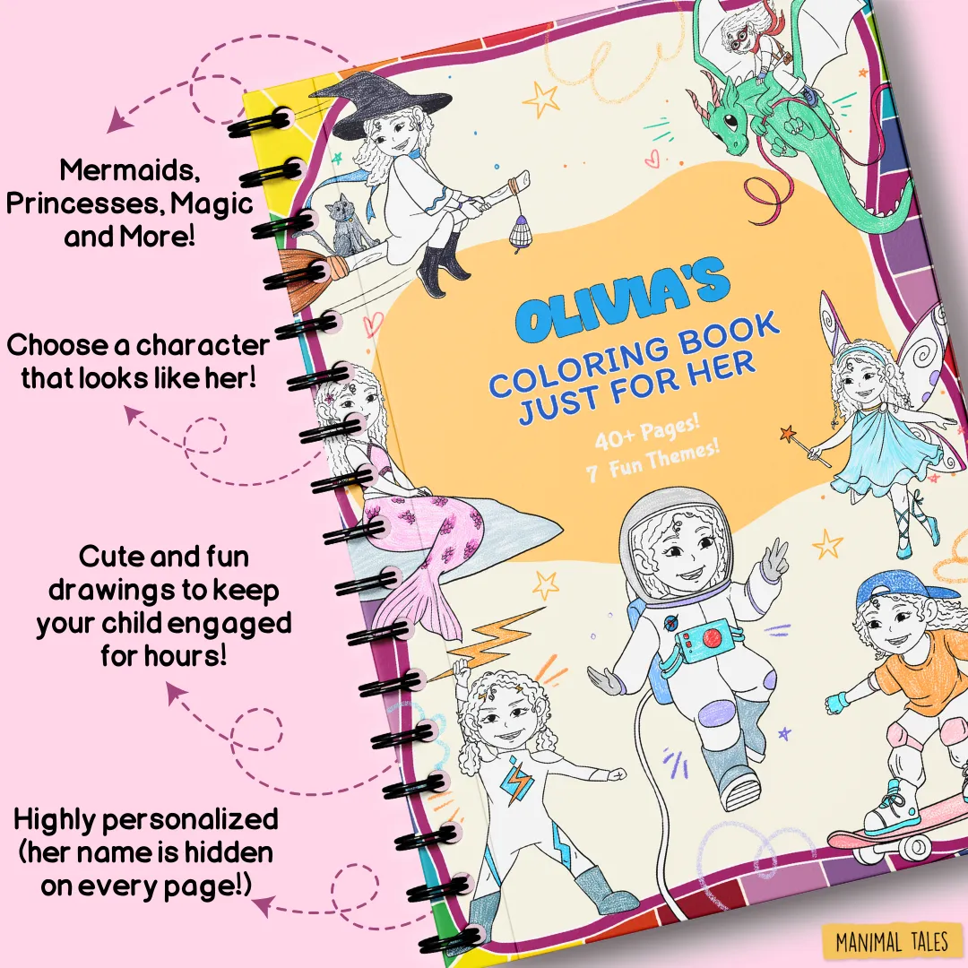 My Coloring Book, Just For Me!