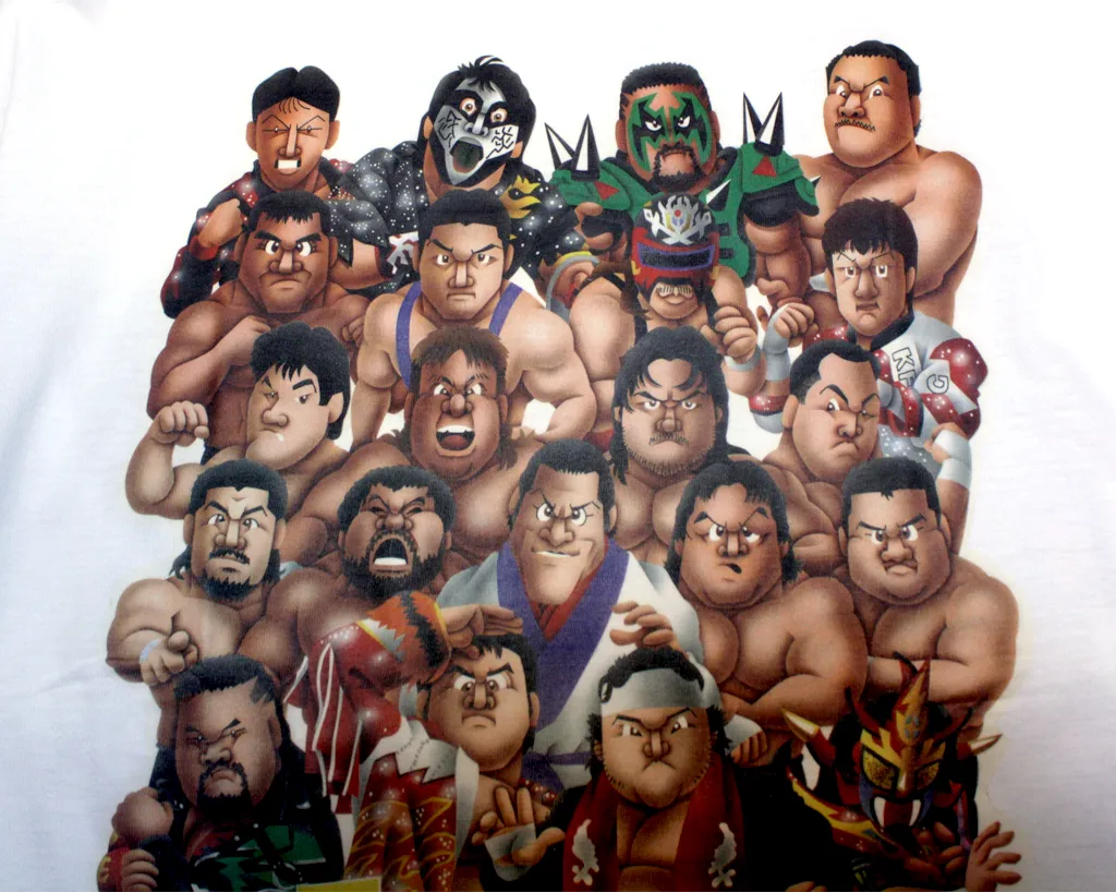 NJPW SUPER STARS 97 SAKAI T-SHIRT LG