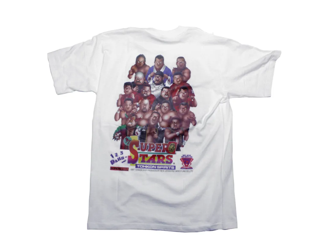 NJPW SUPER STARS 97 SAKAI T-SHIRT LG