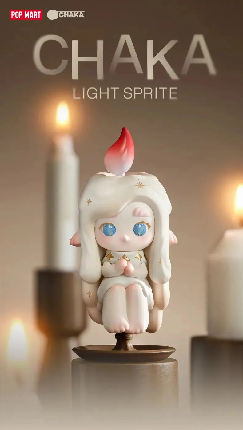 POP MART CHAKA Light Sprite Series Blind Box – Kawaii Anime Action Figures