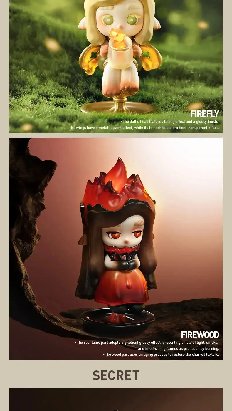 POP MART CHAKA Light Sprite Series Blind Box – Kawaii Anime Action Figures