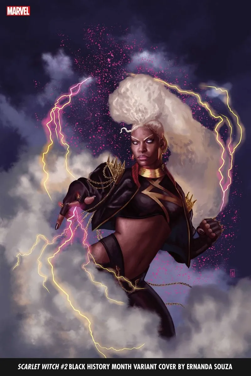Scarlet Witch #2 Souza Storm Black History Month Var