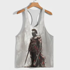 Warrior Spirit 3D Racerback Tank Top- AA05251
