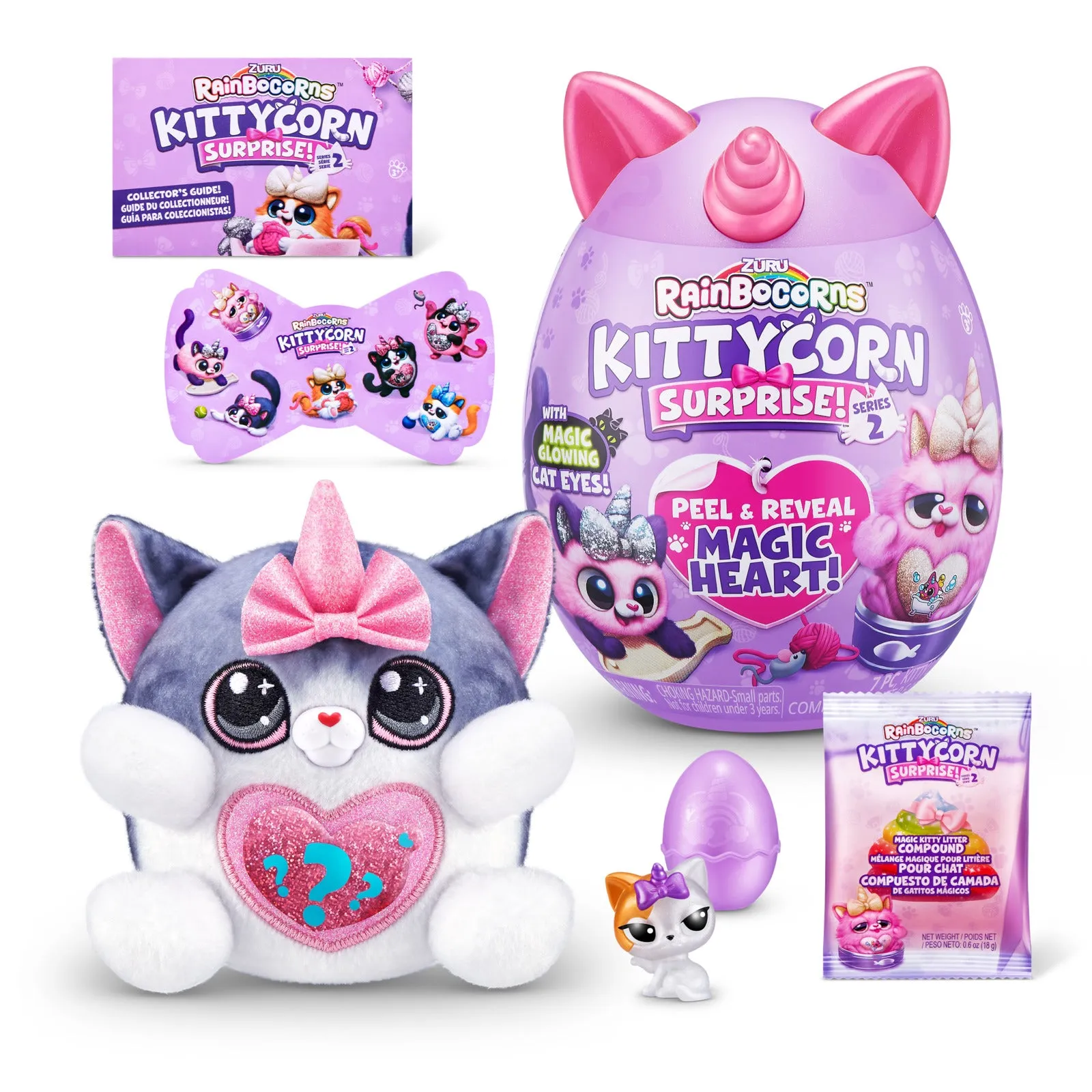 Zuru: Rainbocorns Kittycorn Surprise S2 - (Blind Box) Plush Toy