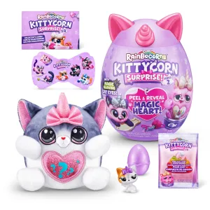 Zuru: Rainbocorns Kittycorn Surprise S2 - (Blind Box) Plush Toy